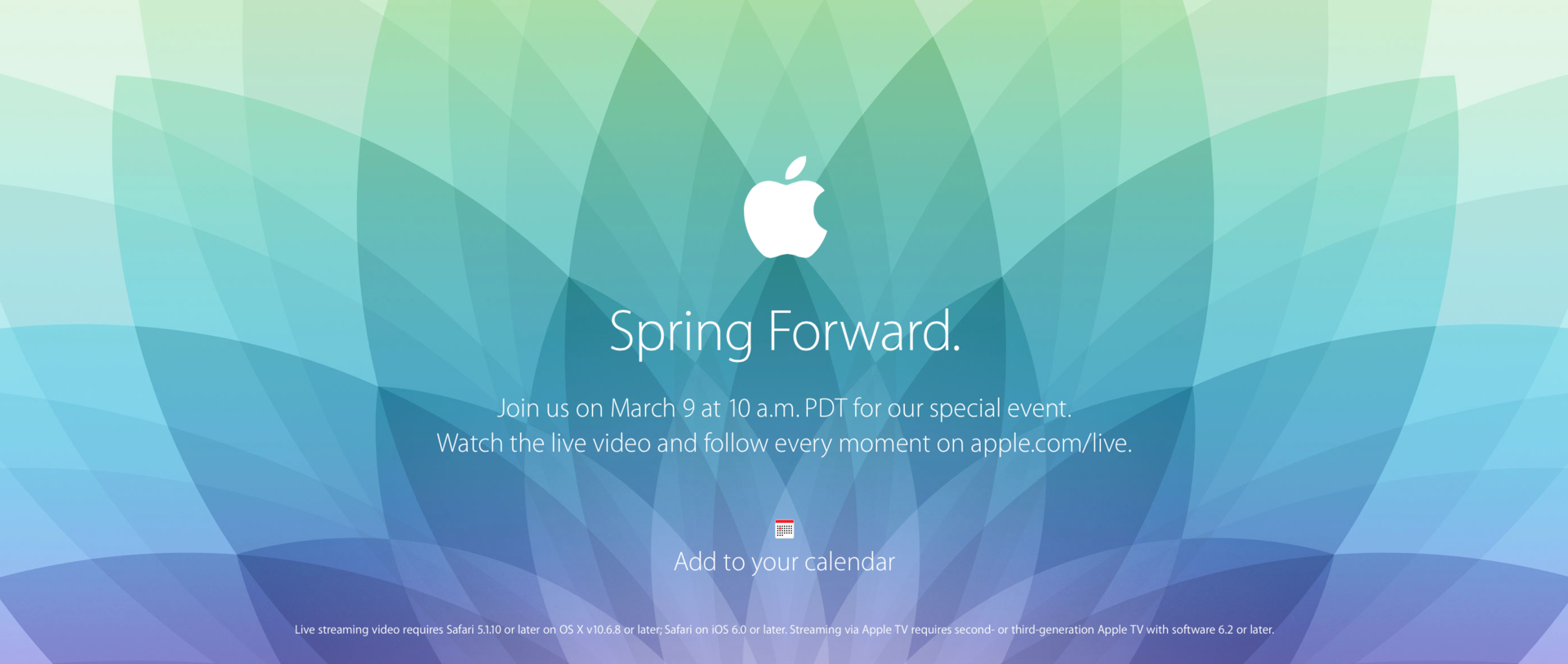 Duang一下，蘋果發(fā)布會3月9日就來了！主角會是Apple Watch嗎？